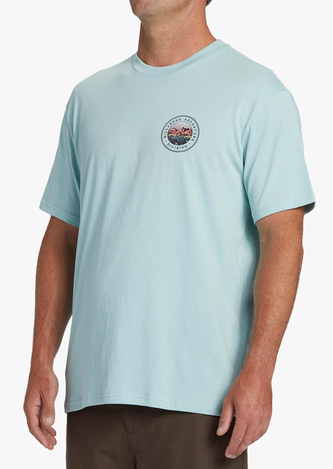 Billabong Men&#39;s Rockies T-Shirt Sea Fog