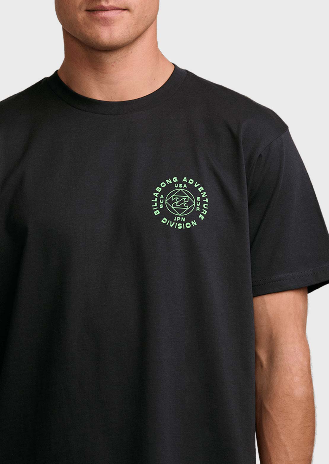 Billabong Men's Rotation Adiv T-Shirt Dark Navy