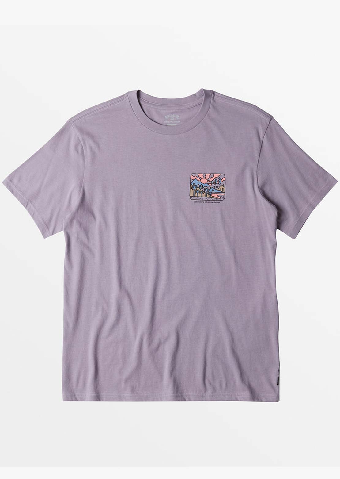 Billabong Men&#39;s Shine T-Shirt Purple Ash