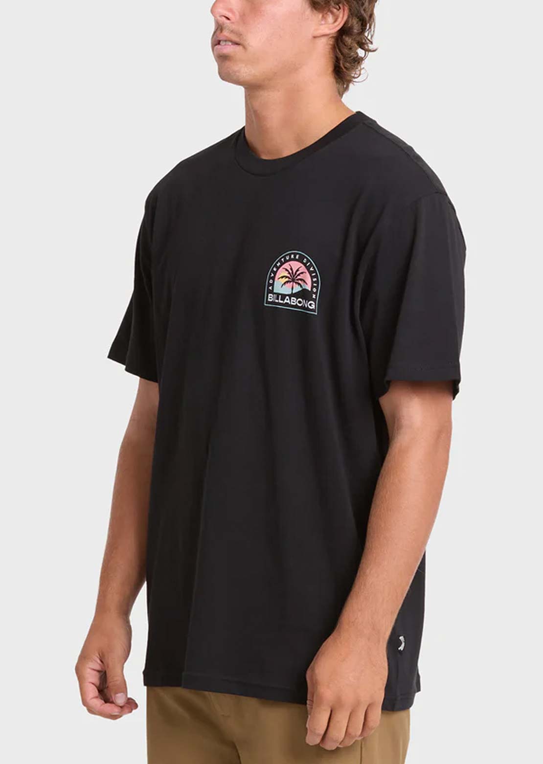 Billabong Men's Sun Down Premium T-Shirt Black
