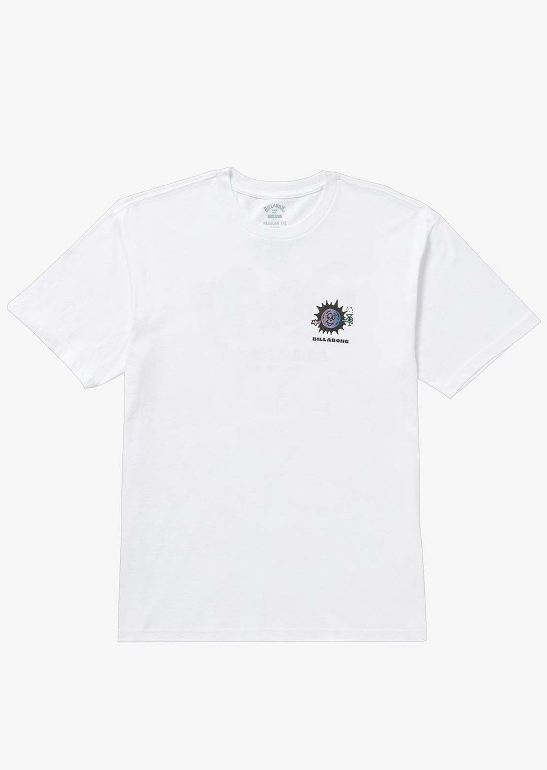 Billabong Men's Sun Fun Regular T-Shirt White