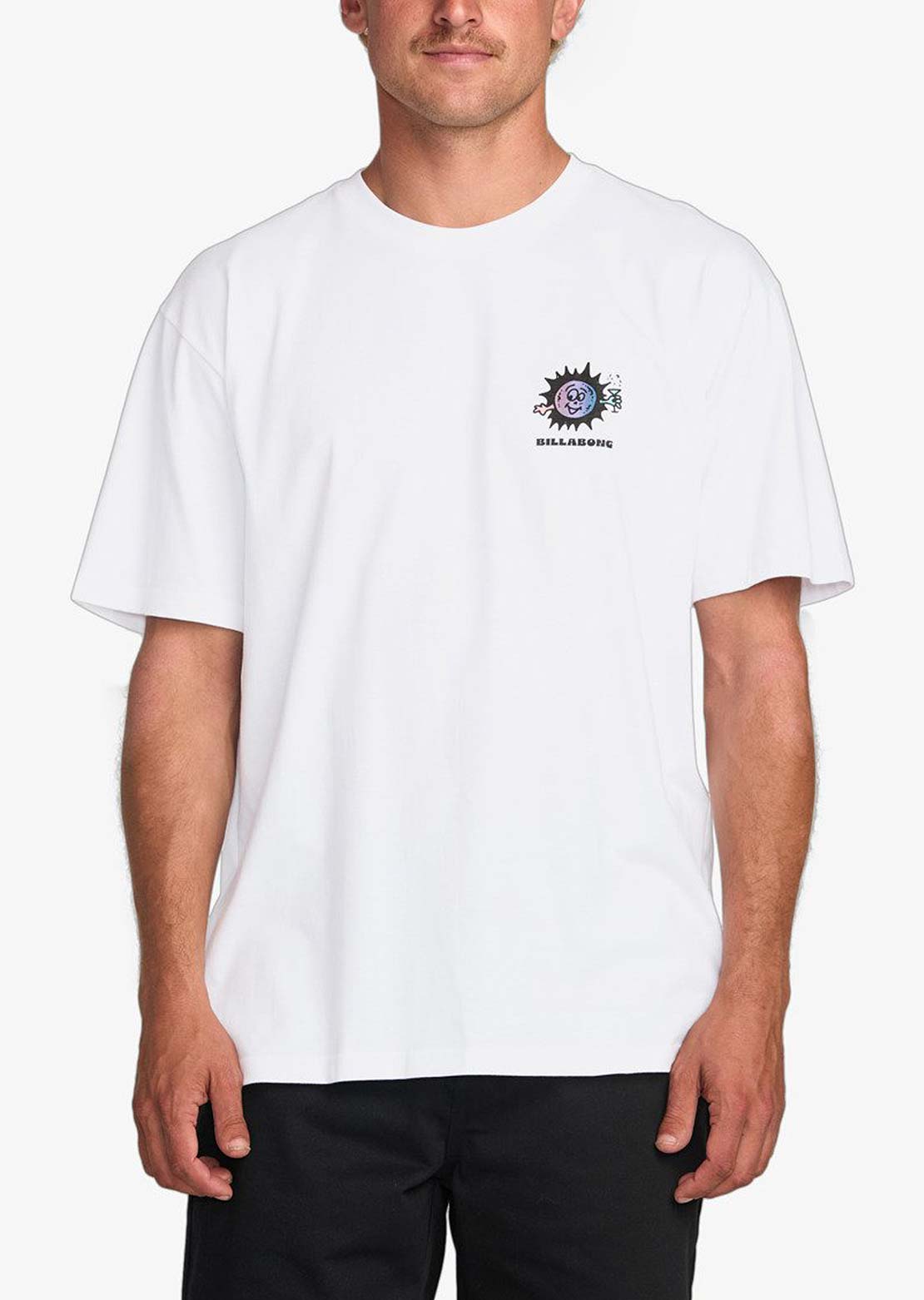 Billabong Men's Sun Fun Regular T-Shirt White