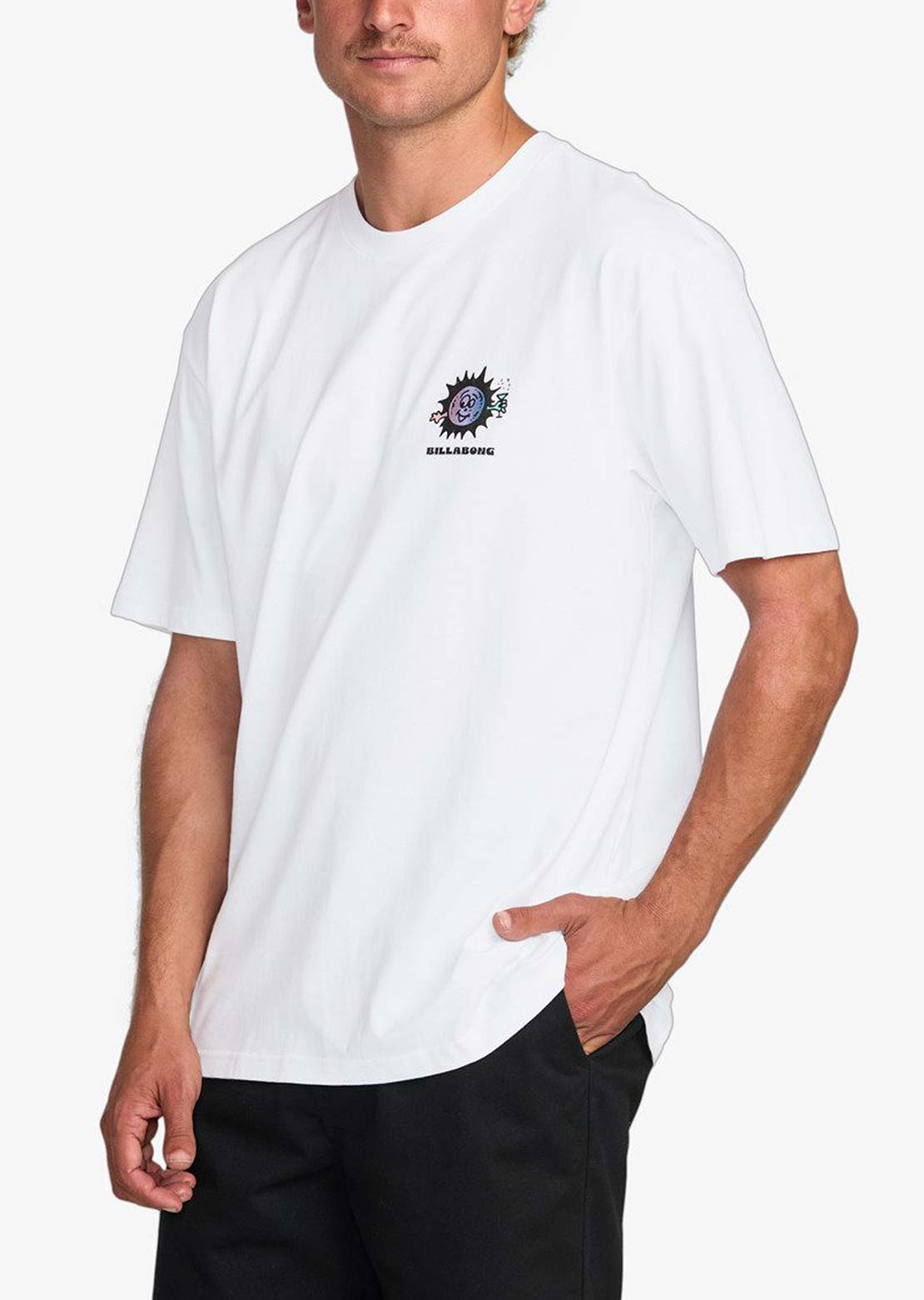 Billabong Men's Sun Fun Regular T-Shirt White
