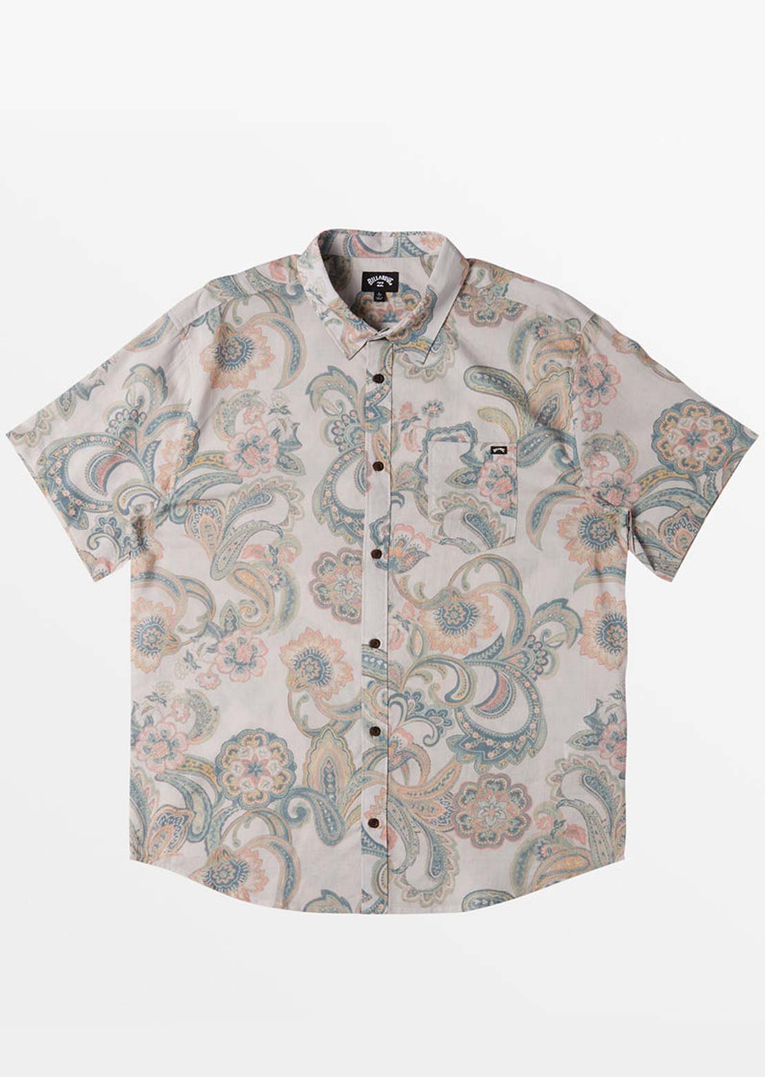 Billabong Men's Sundays Button Up Shirt Foam