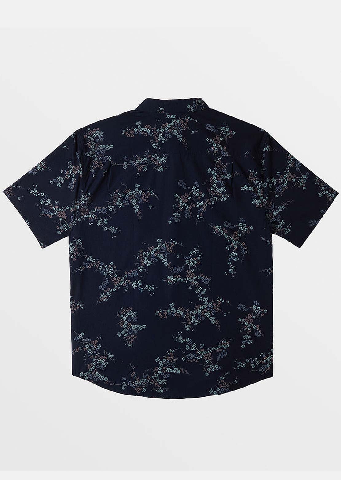 Billabong Men's Sundays Mini Button Up Shirt Dark Navy