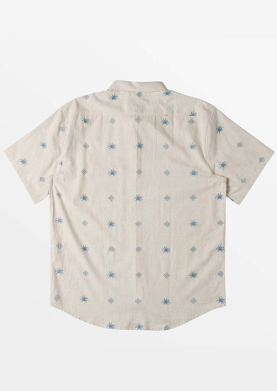 Billabong Men's Sundays Mini Button Up Shirt Cream