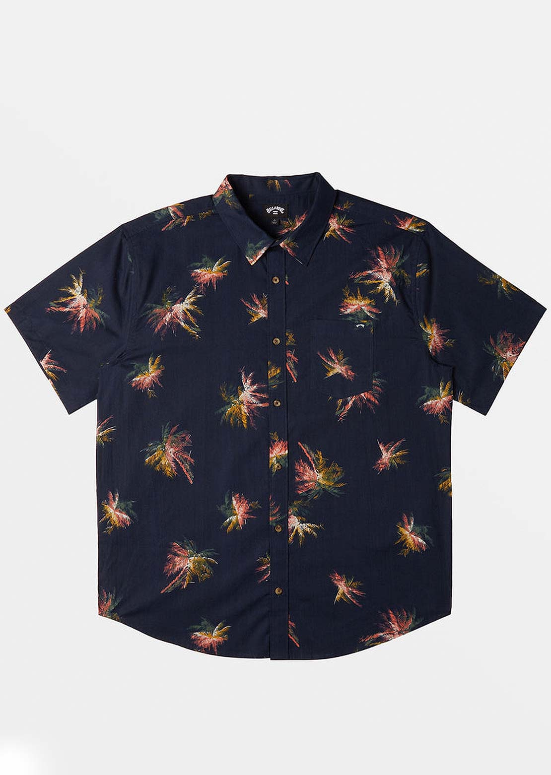 Billabong Men's Sundays Mini Button Up Shirt Navy