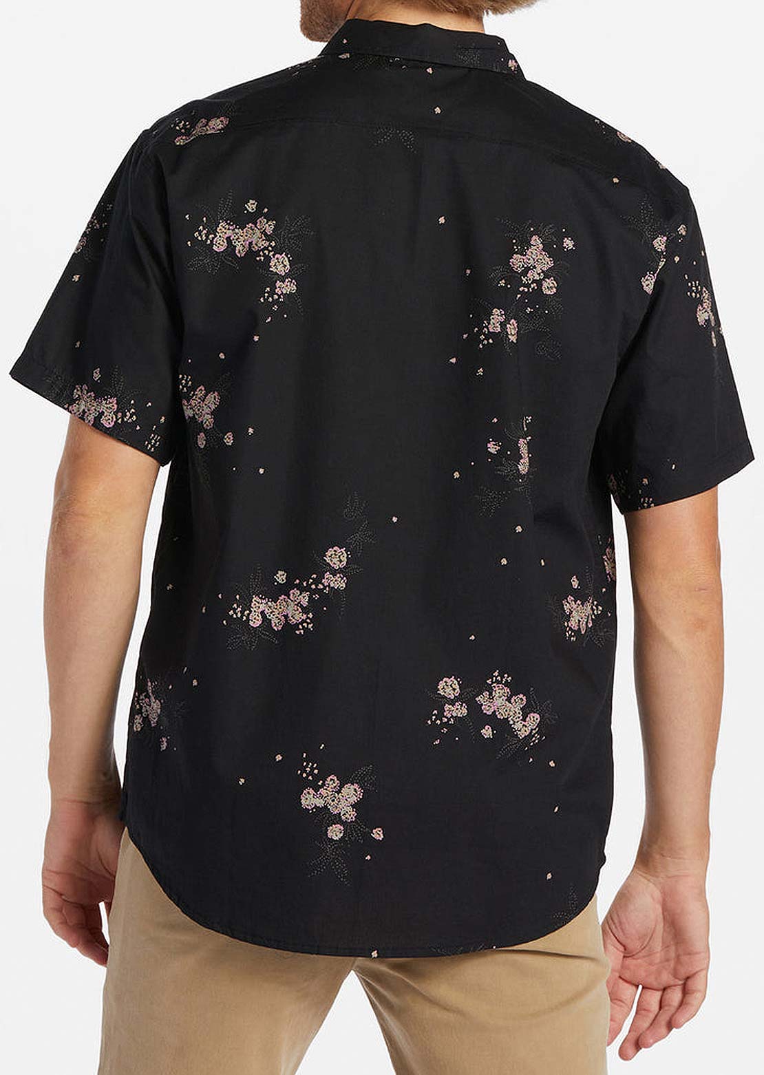 Billabong Men's Sundays Mini Button Up Shirt Phantom