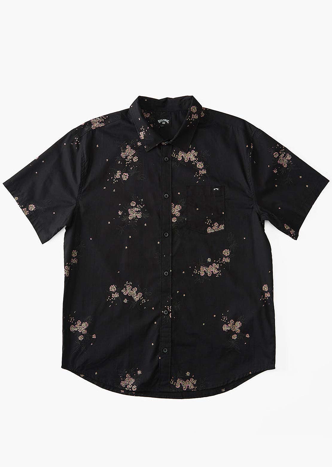 Billabong Men's Sundays Mini Button Up Shirt Phantom