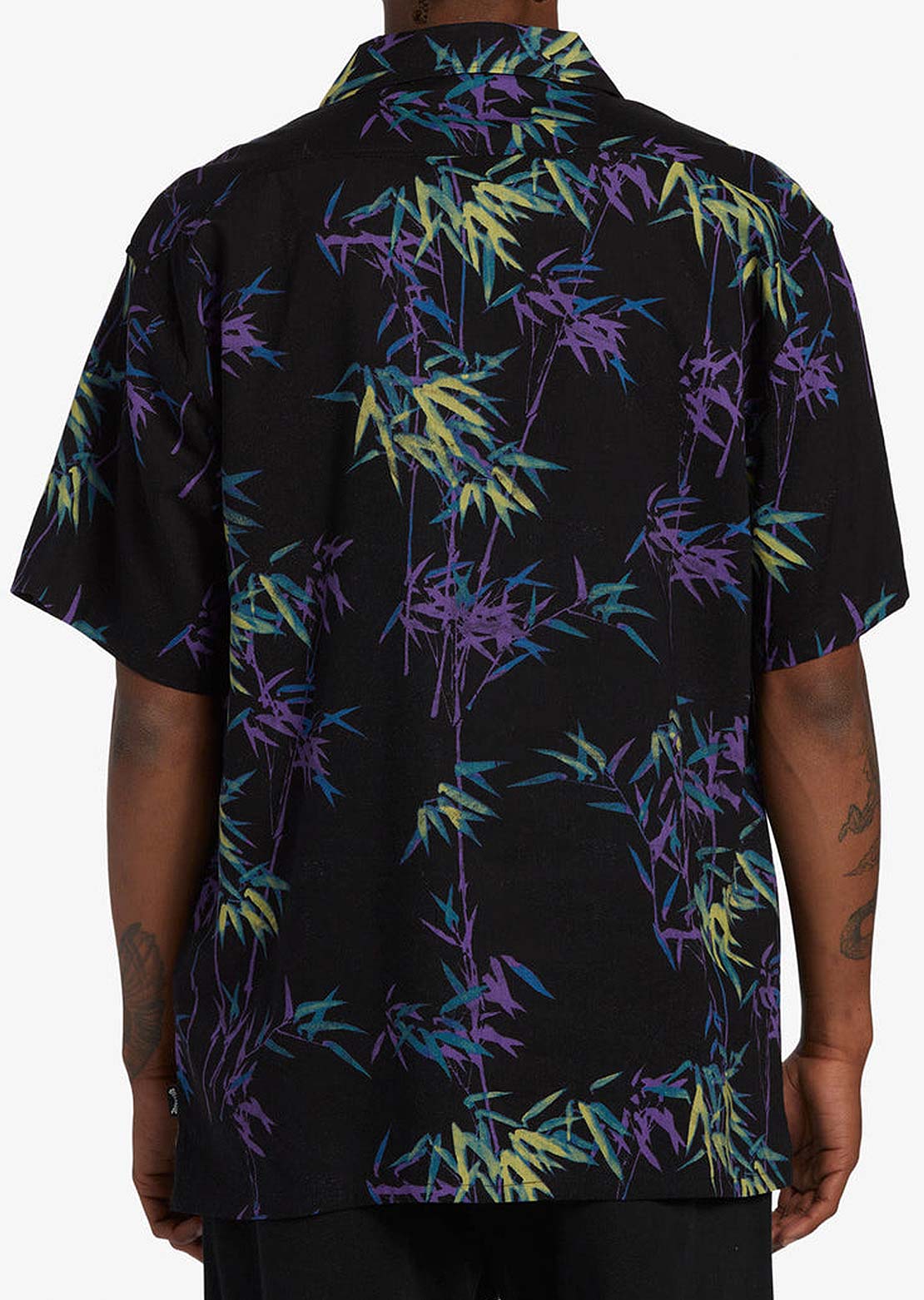 Billabong Men's Sundays Vacay Button Up Shirts Washed Violet