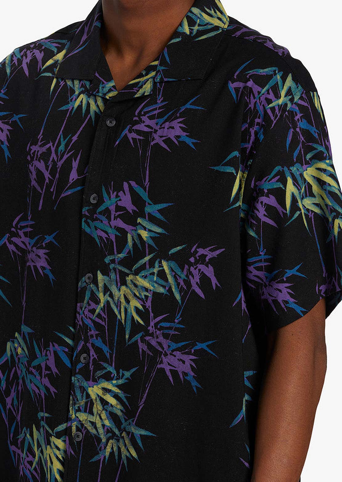 Billabong Men's Sundays Vacay Button Up Shirts Washed Violet