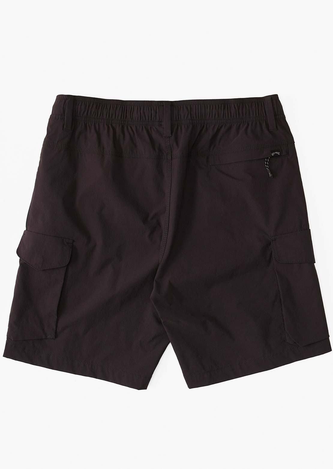 Billabong Men's Surftrek Elastic Cargo Shorts Black