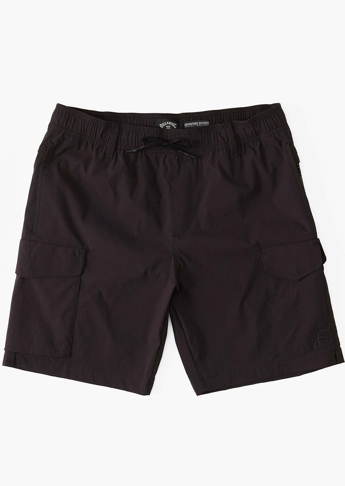 Billabong Men's Surftrek Elastic Cargo Shorts Black