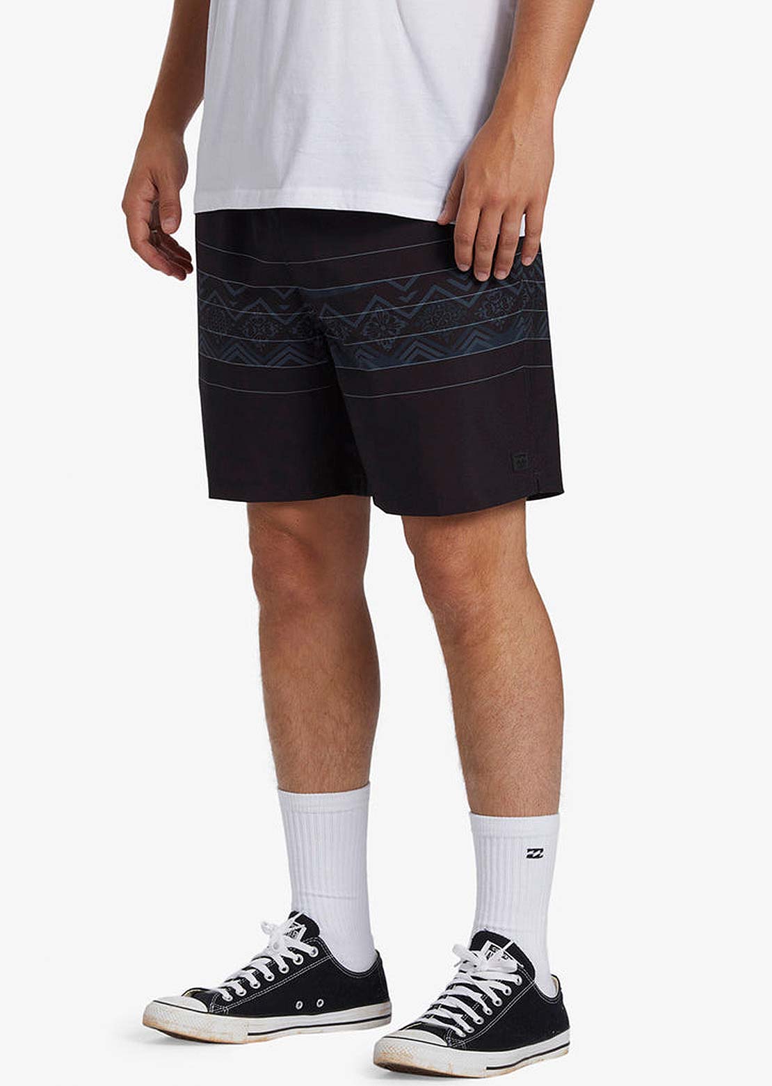 Billabong Men's Surftrek Elastic Shorts Asphalt