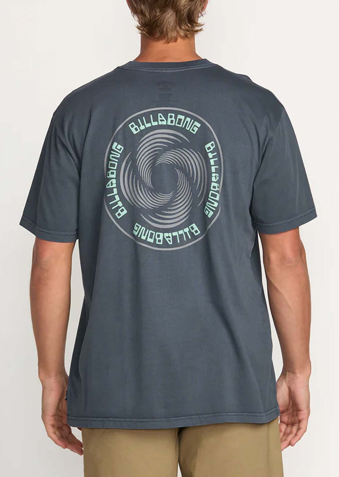Billabong Men's Swivel Premium T-Shirt Aged Indigo
