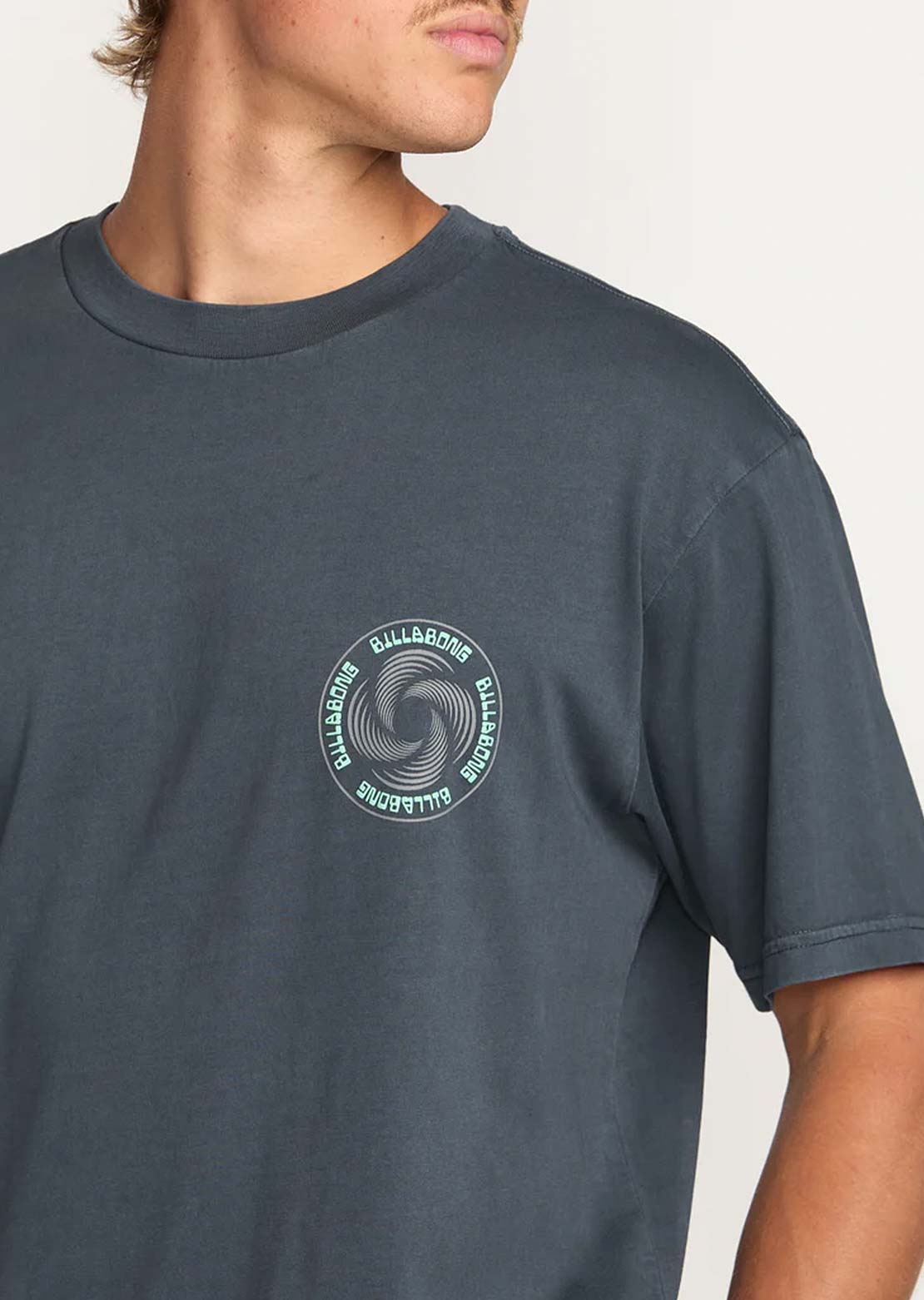 Billabong Men's Swivel Premium T-Shirt Aged Indigo