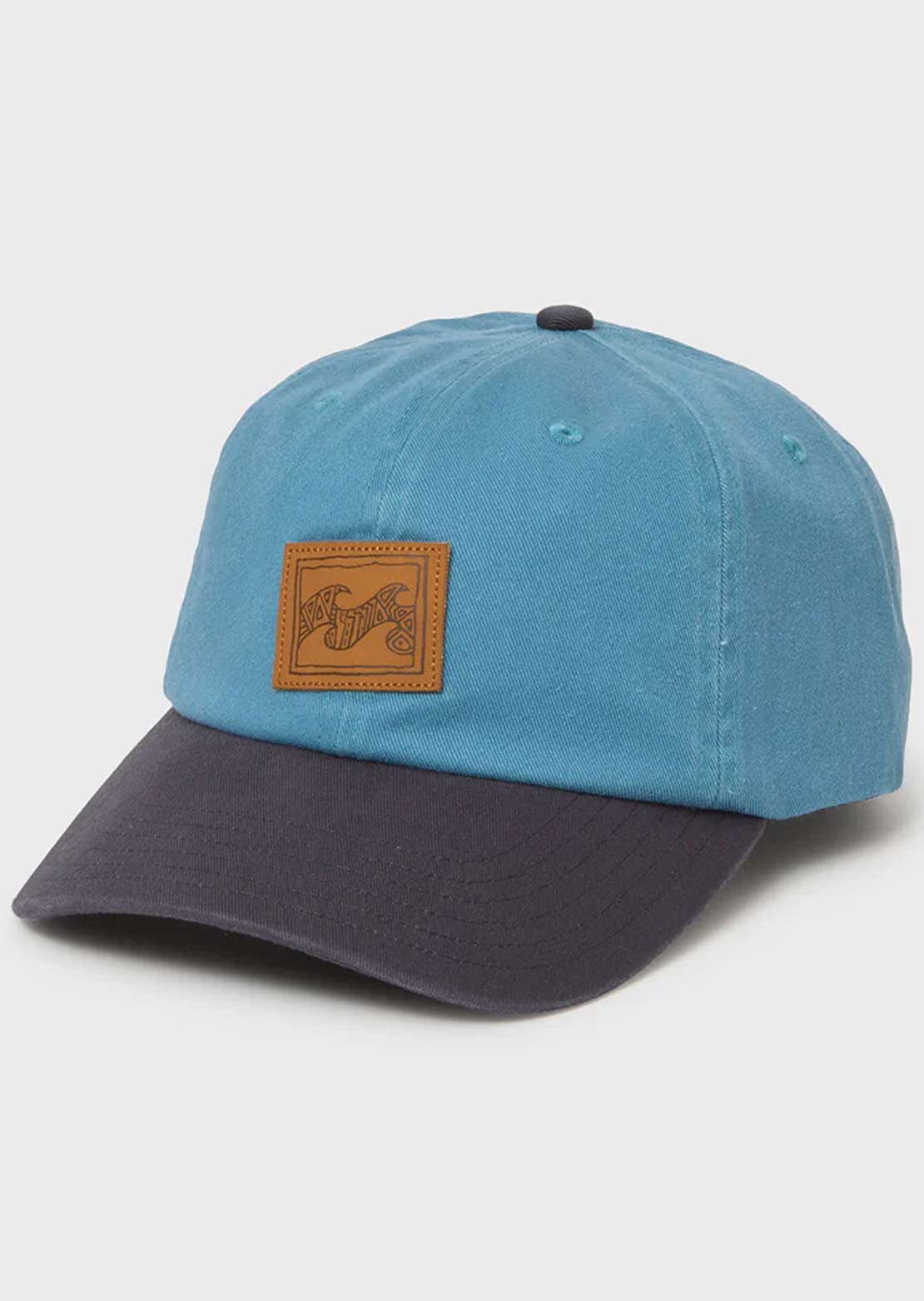 Billabong Men's Throwback Strapback Cap Deep Ocean