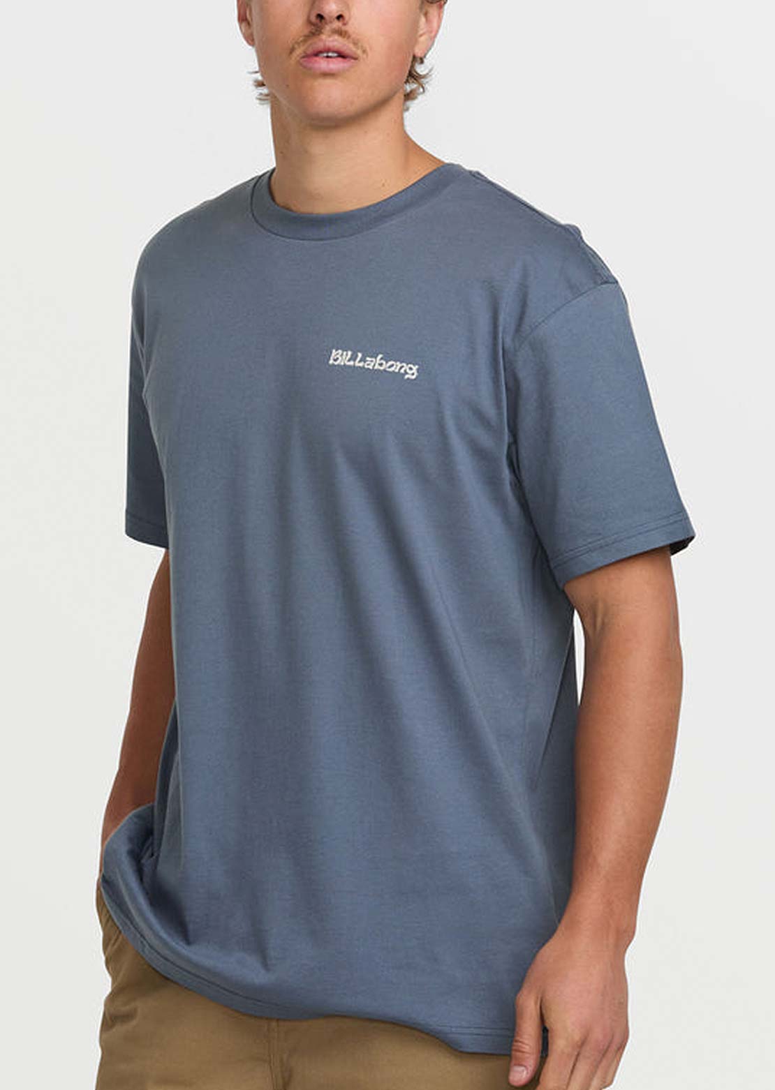Billabong Men&#39;s Trouble In Paradise Premium T-Shirt Slate Blue