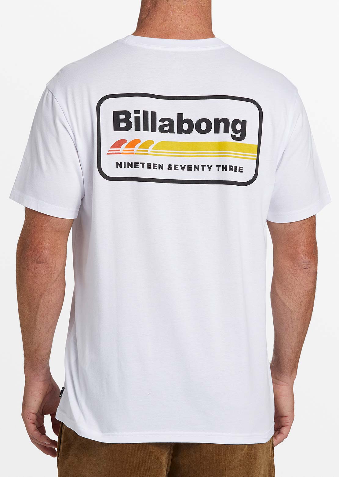 Billabong Men&#39;s Walled T-Shirt White