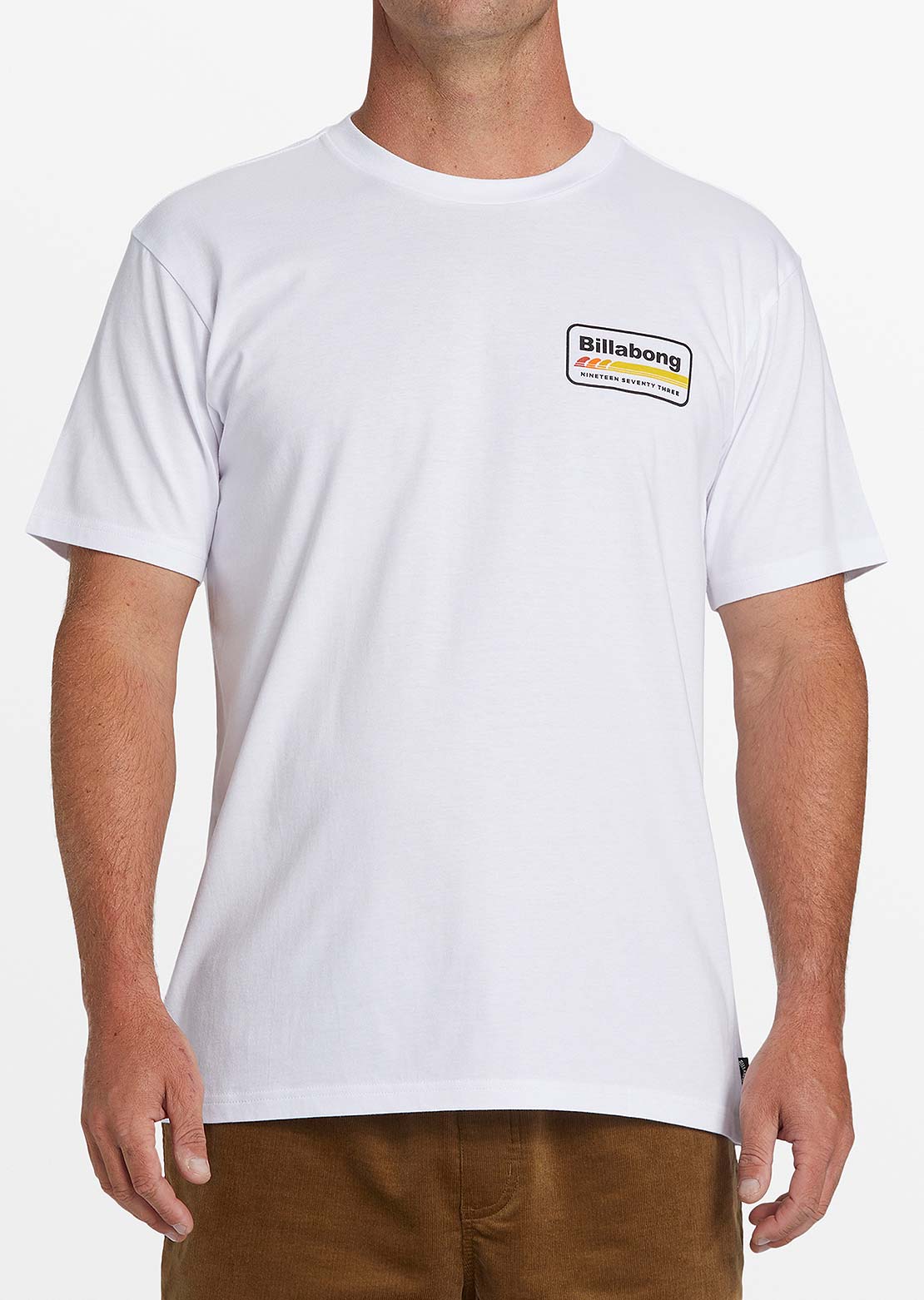 Billabong Men&#39;s Walled T-Shirt White