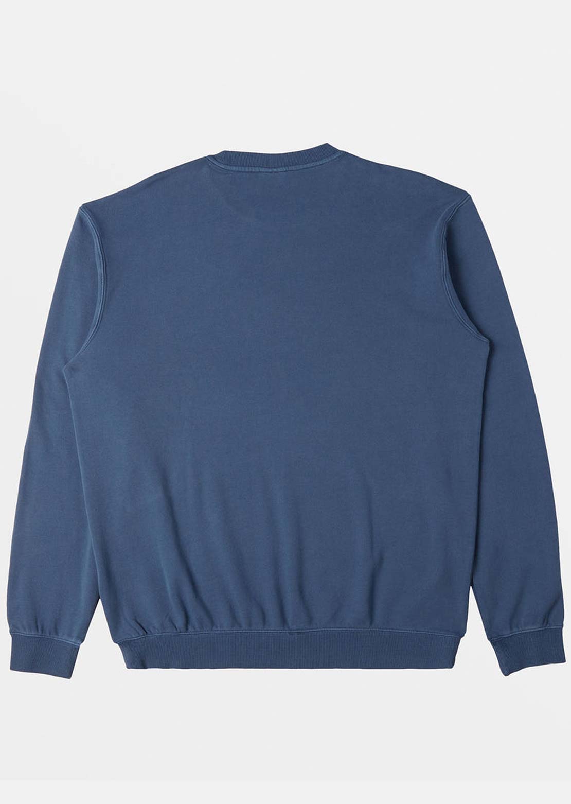 Billabong Men's Wave Washed Crew Fleece Slate Blue