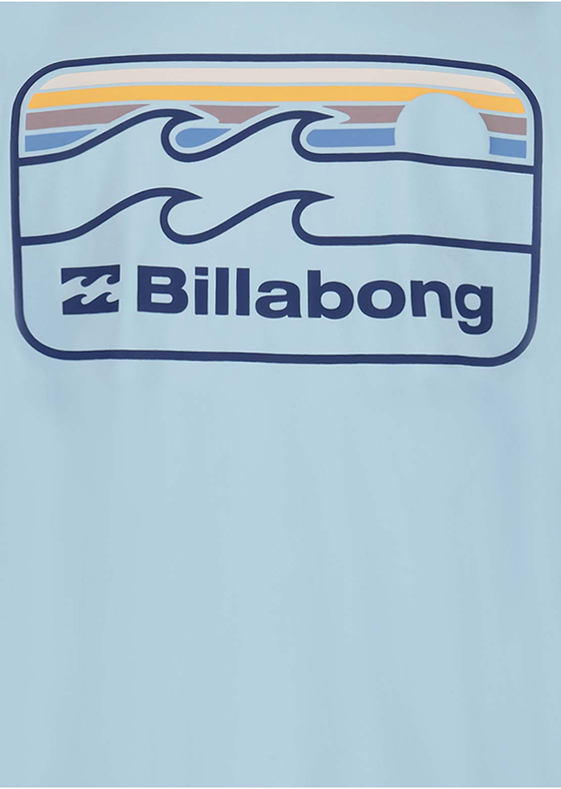 Billabong Toddler Runner Long Sleeve Surfshirt Mist Blue