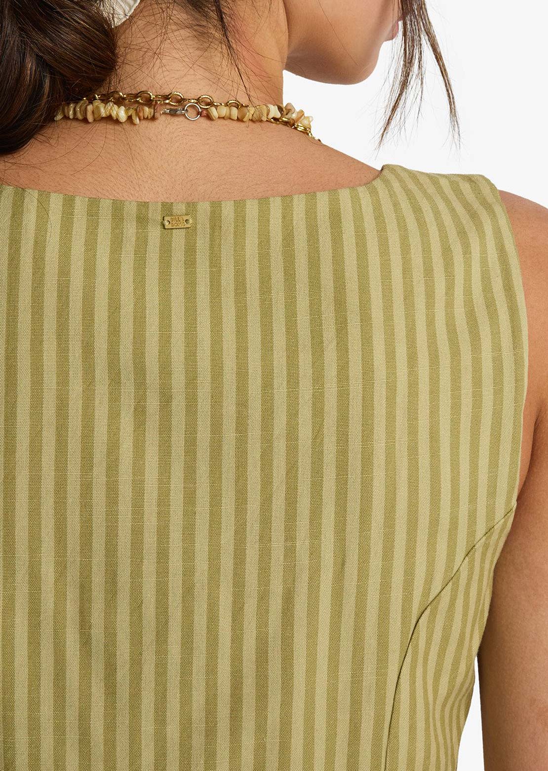 Billabong Women's Another Wave Woven Tank Cedar