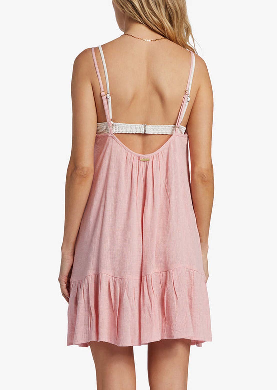 Billabong Women's Beach Vibes Dress Light Sorbet