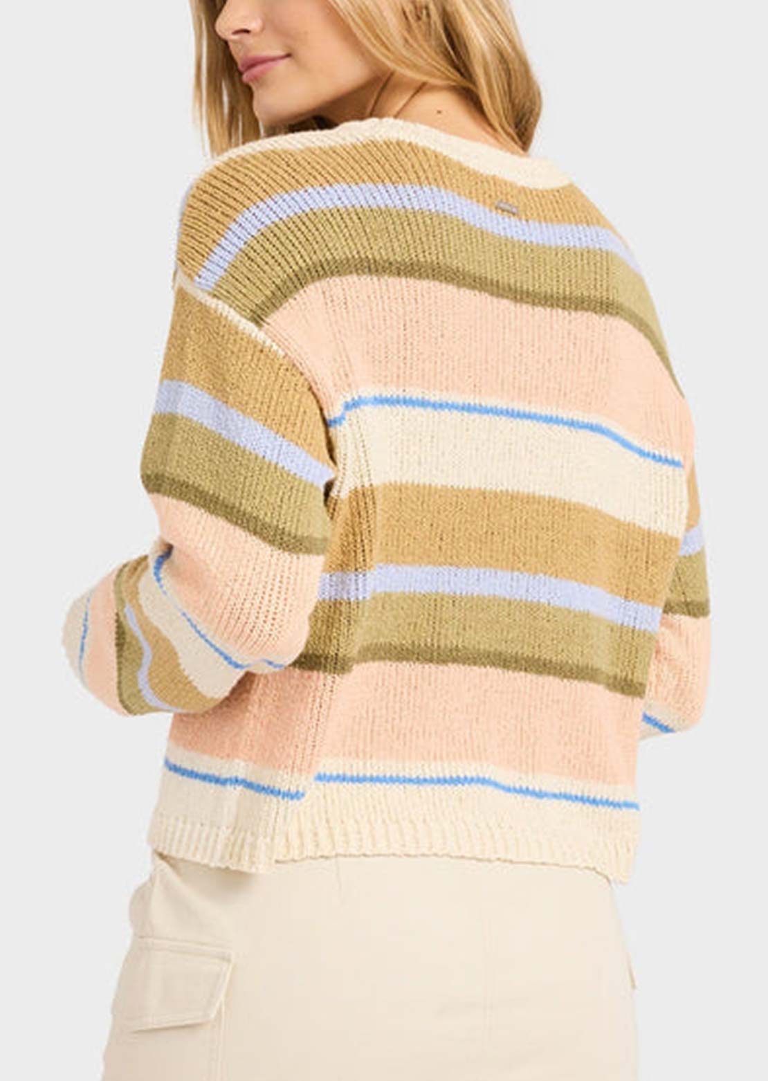 Billabong Women's Bright Sol Sweater Light Peach