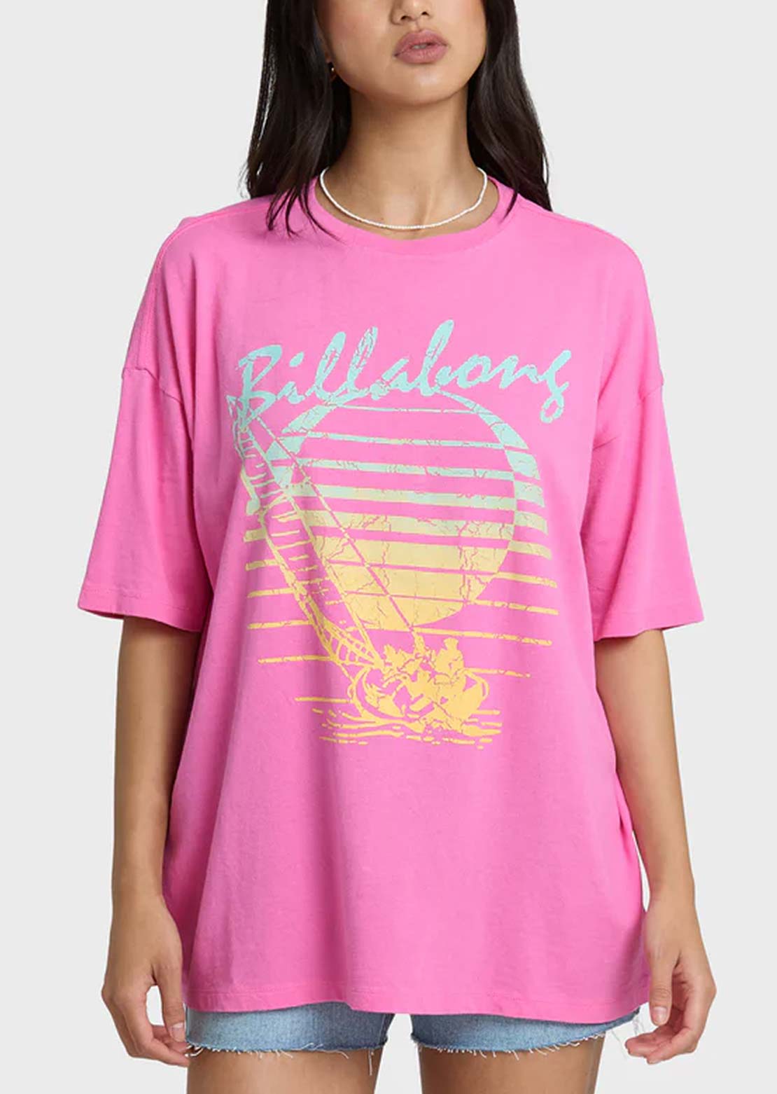 Billabong Women's Every High Tide T-Shirt Guava