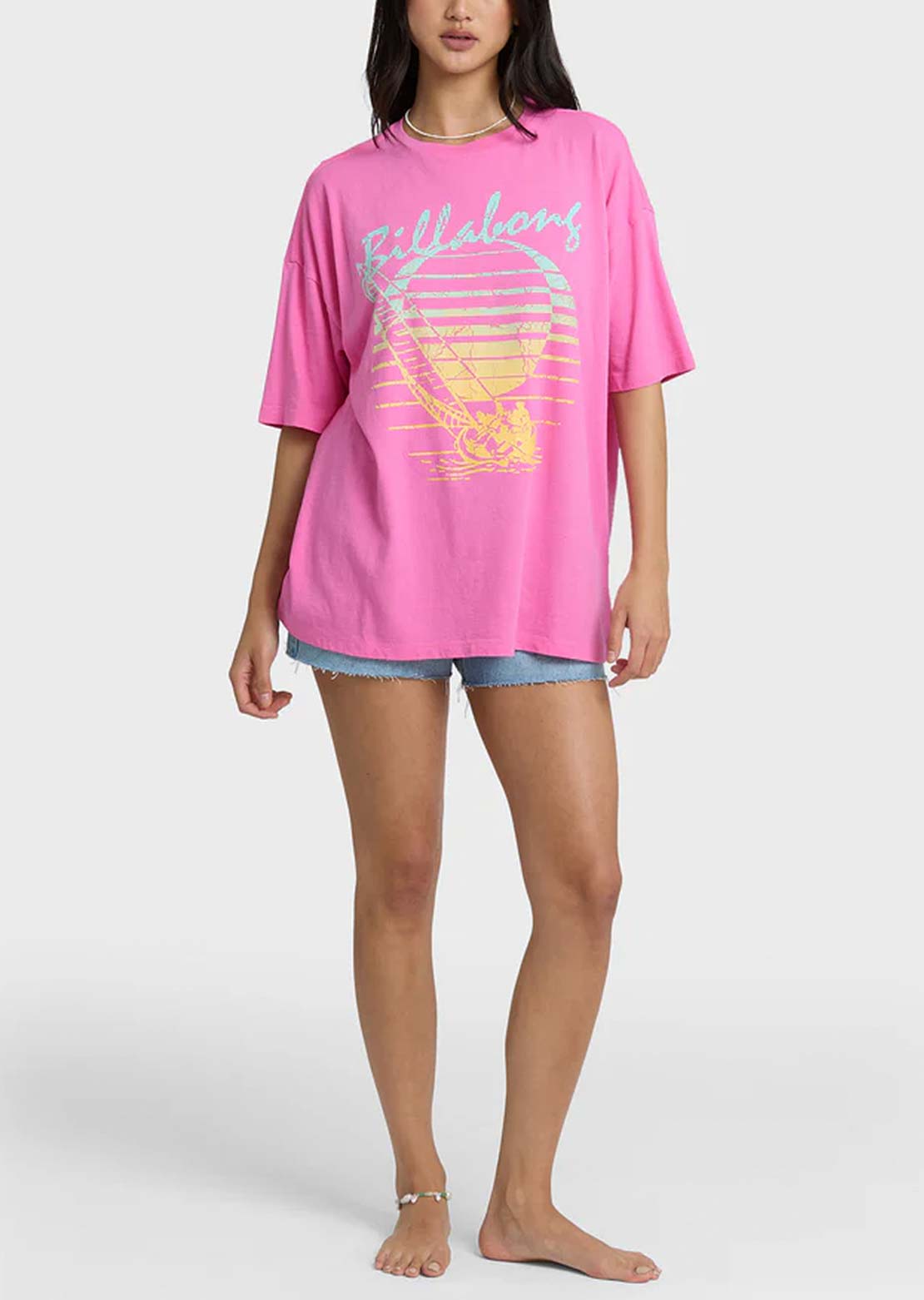 Billabong Women's Every High Tide T-Shirt Guava