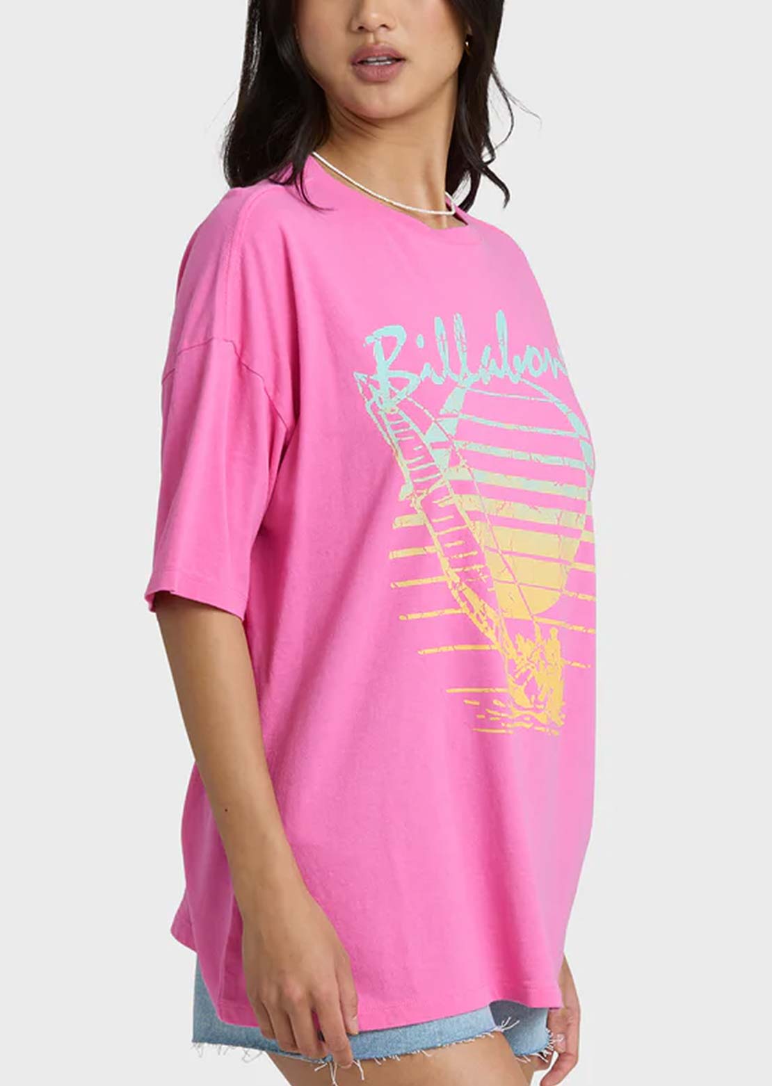 Billabong Women's Every High Tide T-Shirt Guava