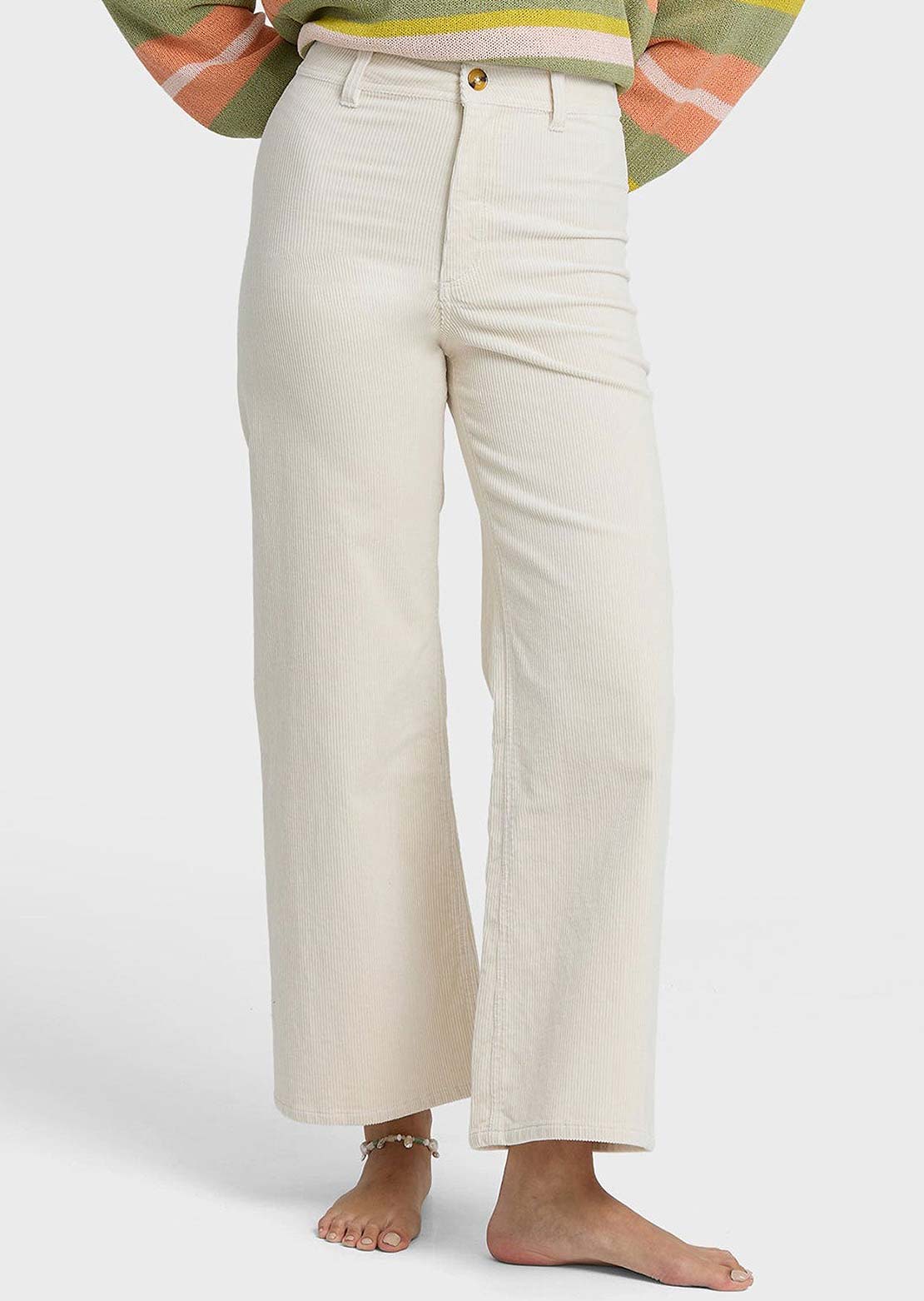 Billabong Women's Free Fall Twill Pants Sea Salt