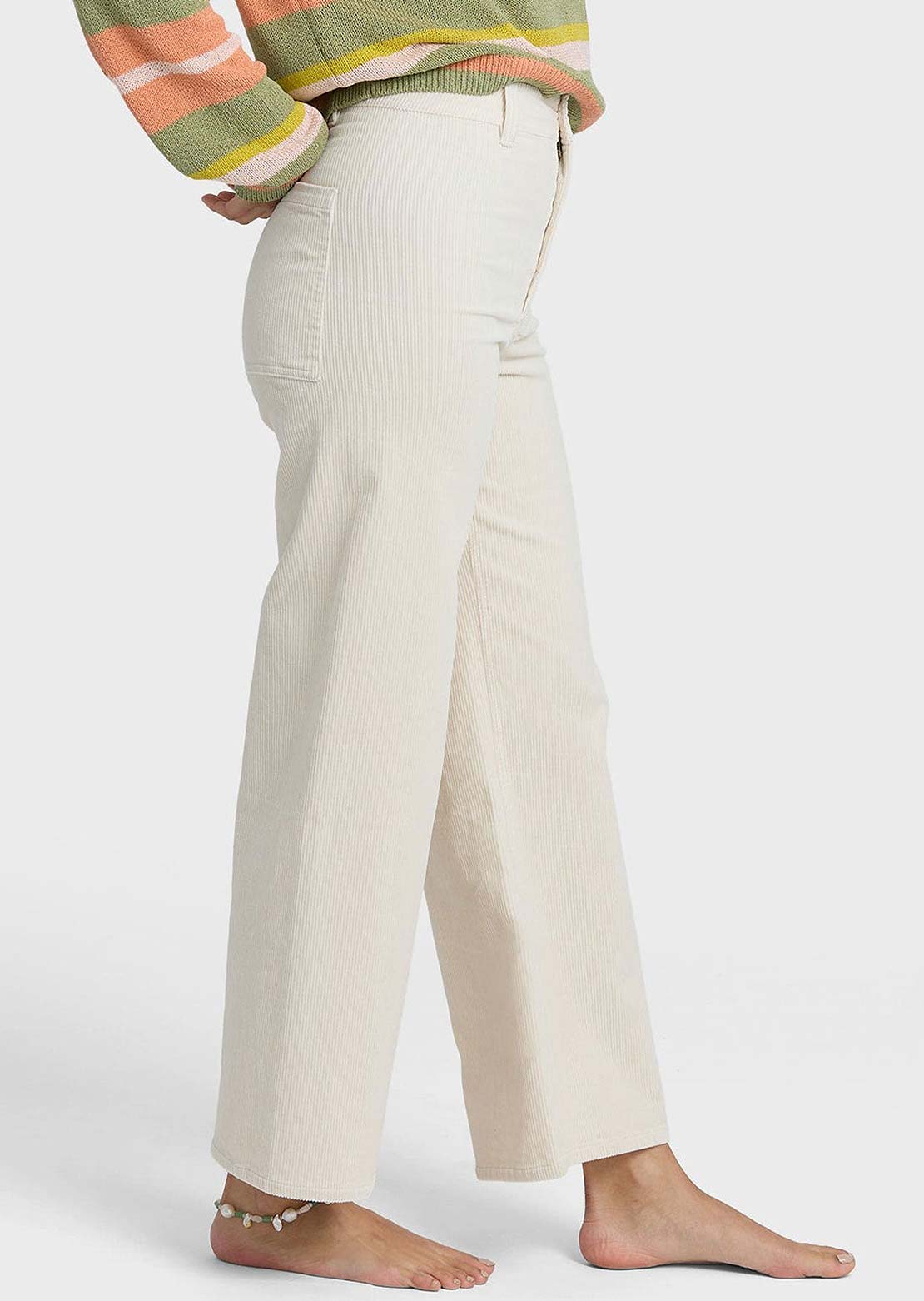 Billabong Women's Free Fall Twill Pants Sea Salt