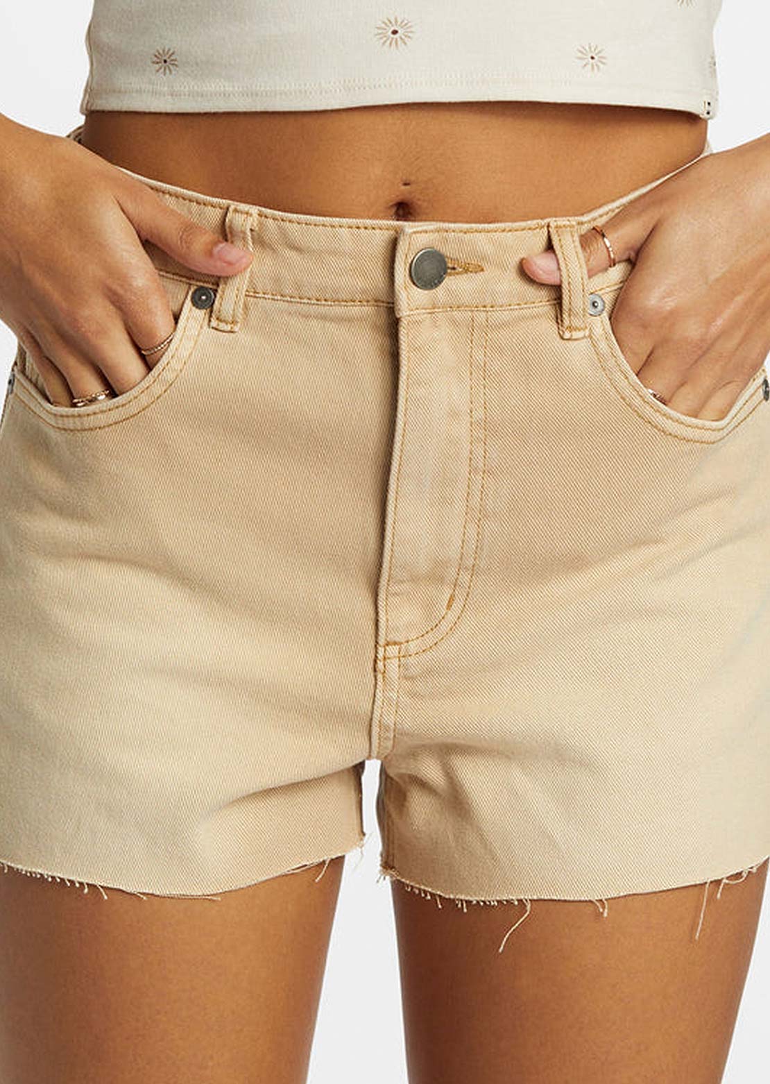 Billabong Women's High Tides Shorts Khaki
