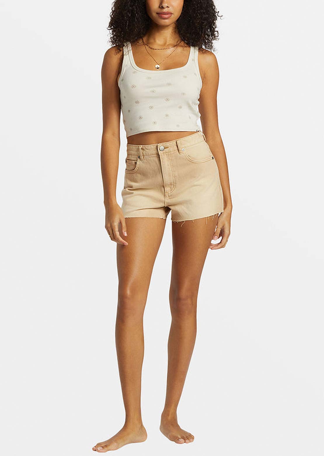 Billabong Women's High Tides Shorts Khaki