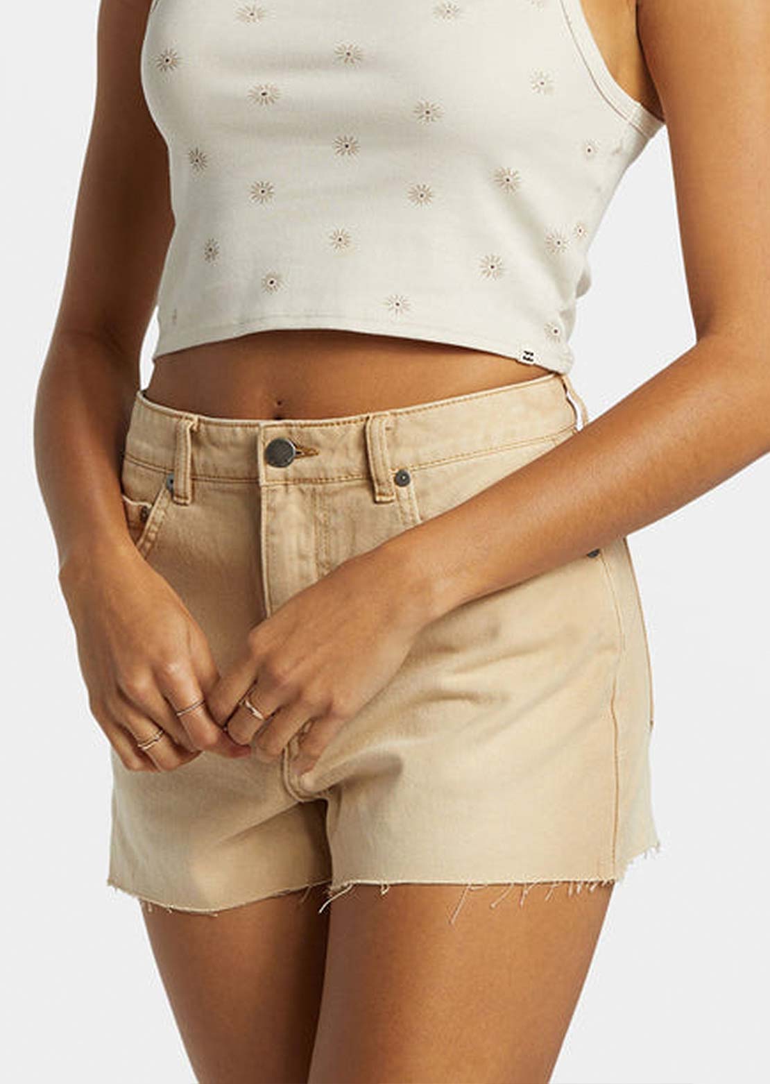 Billabong Women's High Tides Shorts Khaki