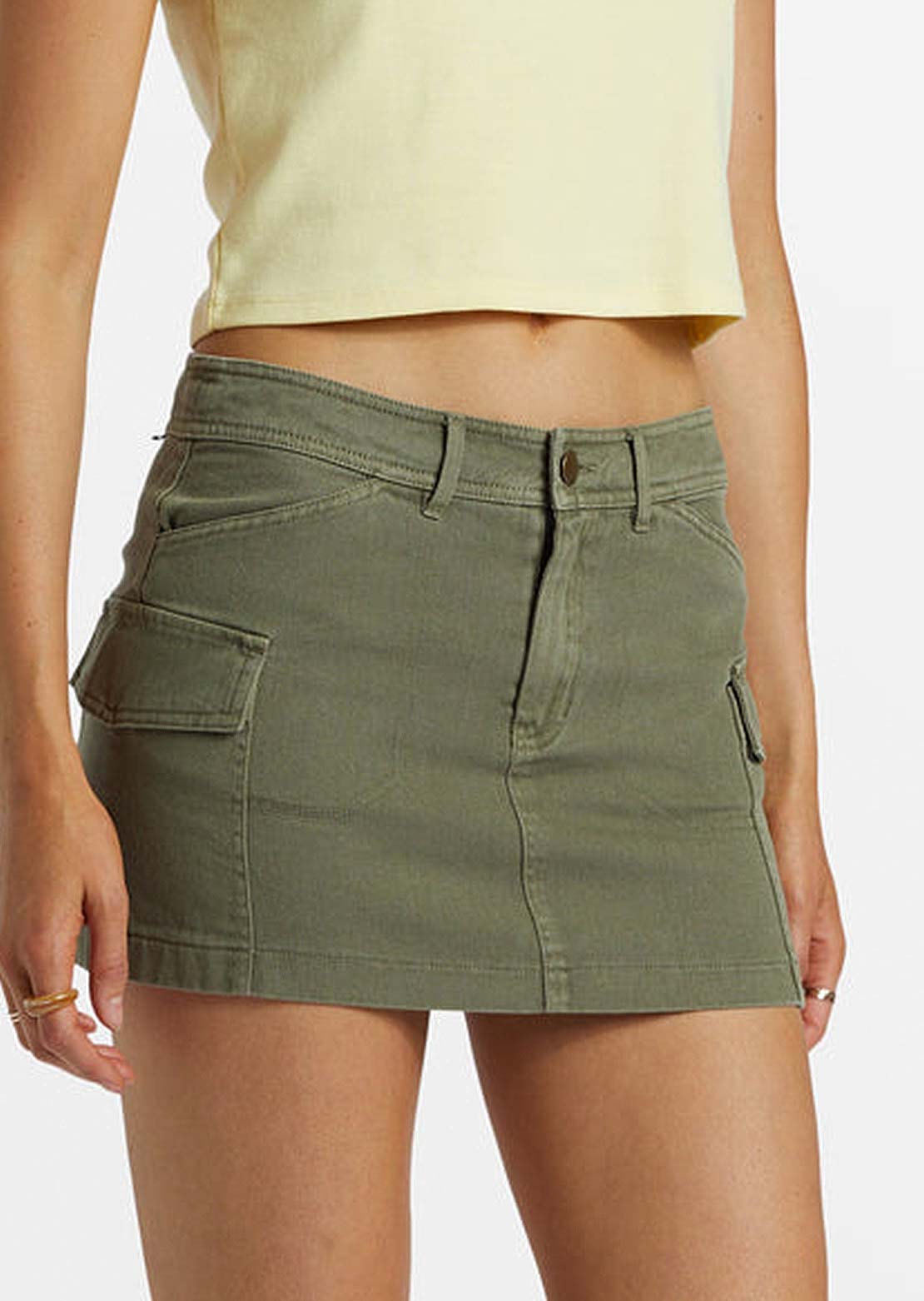 Billabong Women's Hilary Cargo Skirt Canteen
