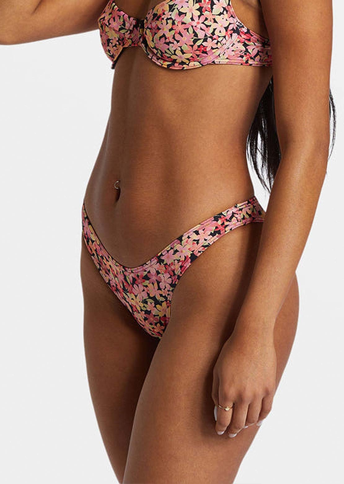 Billabong Women's Love Army Hike Bikini Bottom Multi