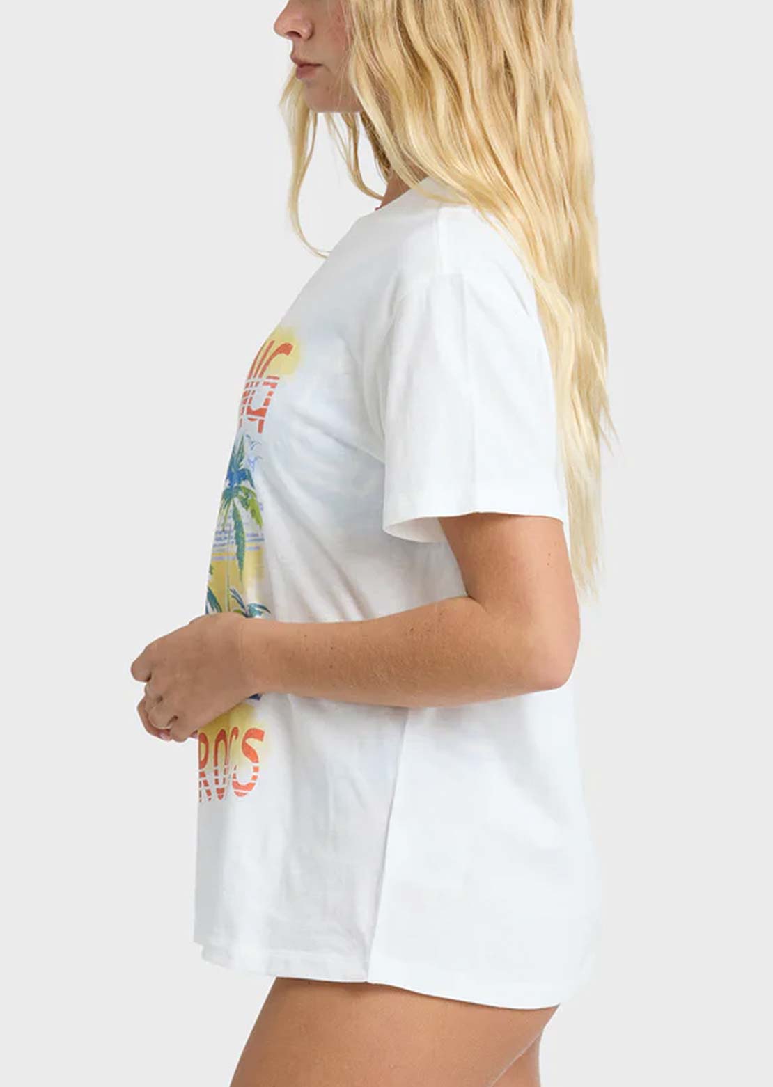Billabong Women's Lush Escape T-Shirt Salt Crystal