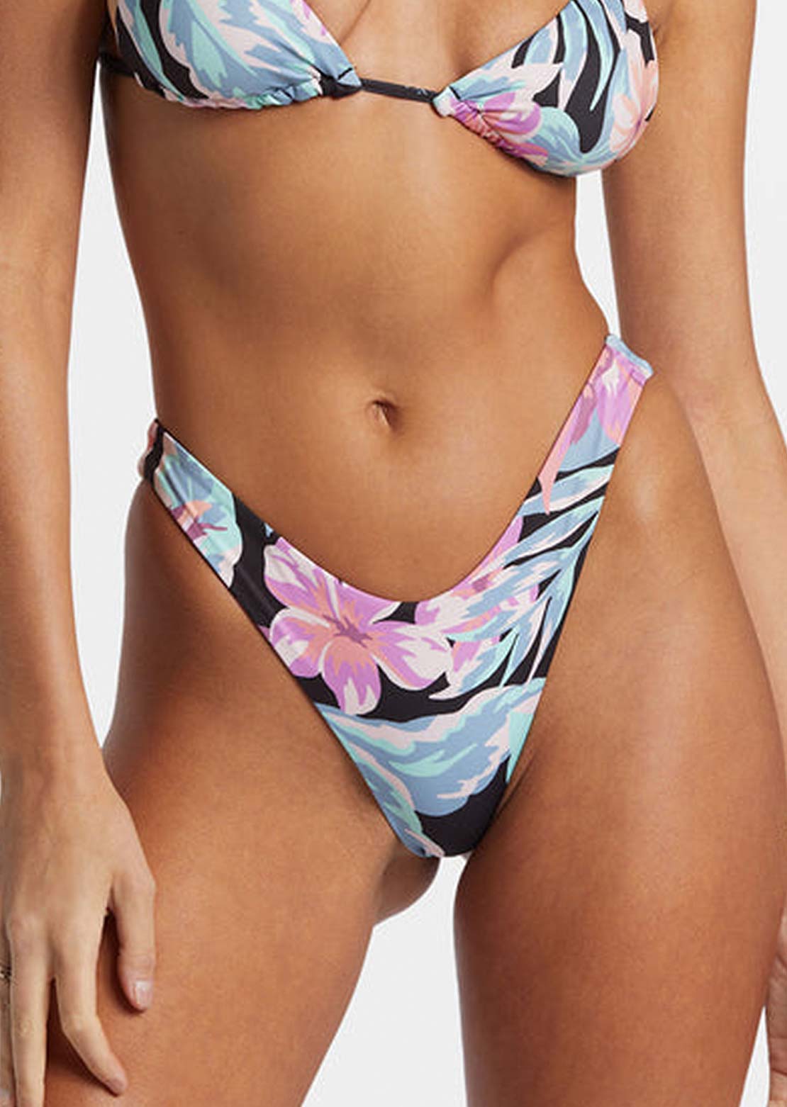 Billabong Women's Nights In Paradise Rev Hike Bikini Bottom Multi