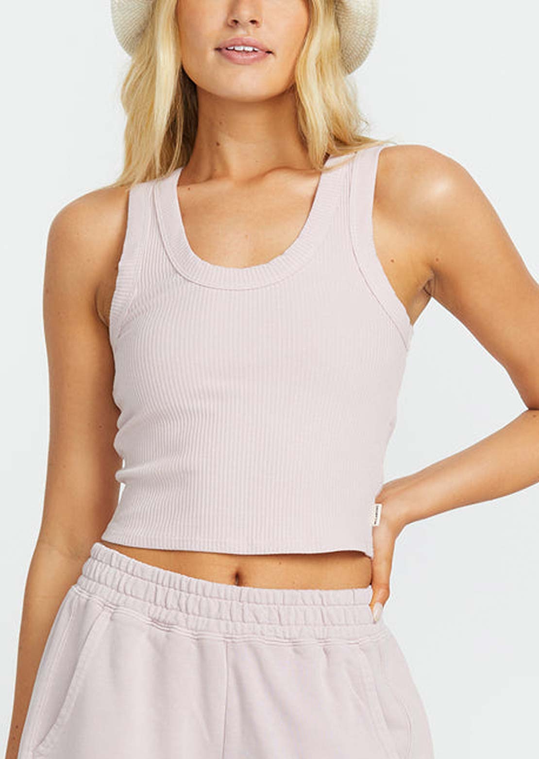 Billabong Women&#39;s Rerun Knit Tank Haze