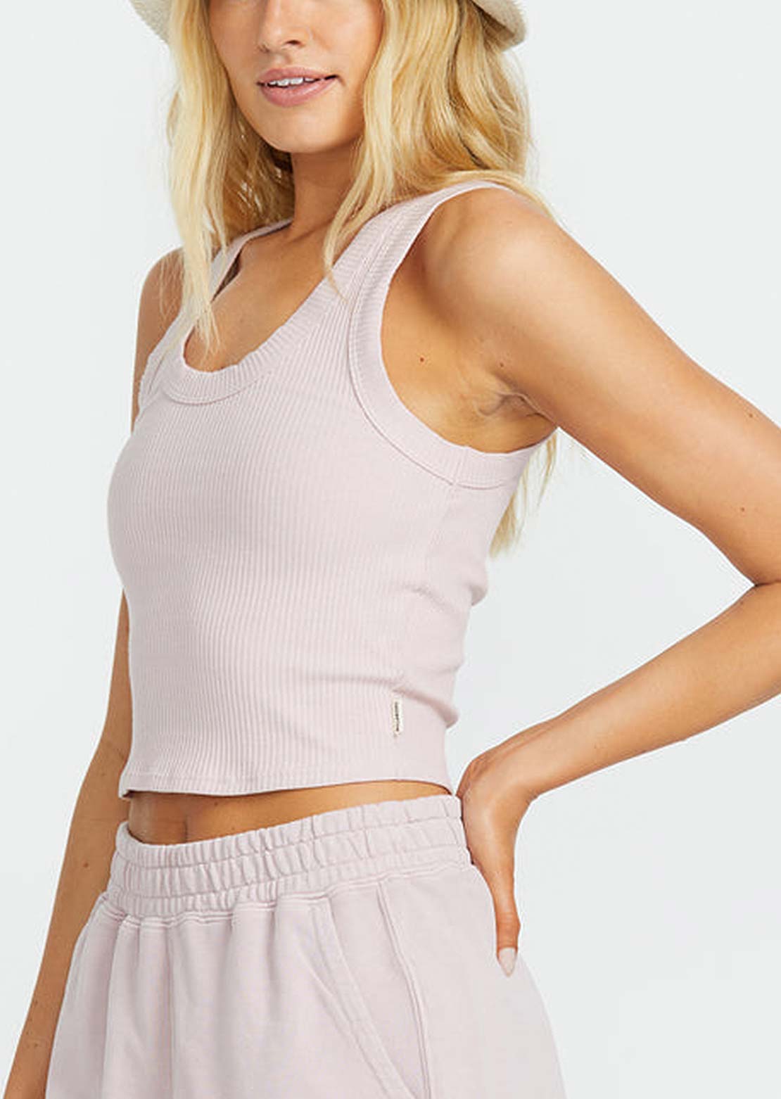 Billabong Women&#39;s Rerun Knit Tank Haze