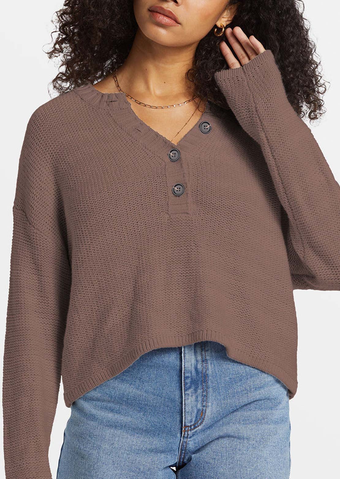 Billabong Women's Shallow Waters Sweater Kona