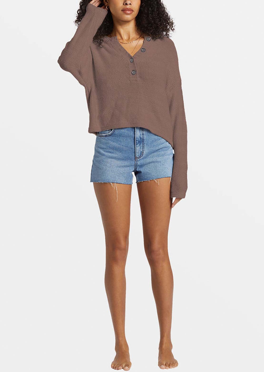 Billabong Women's Shallow Waters Sweater Kona