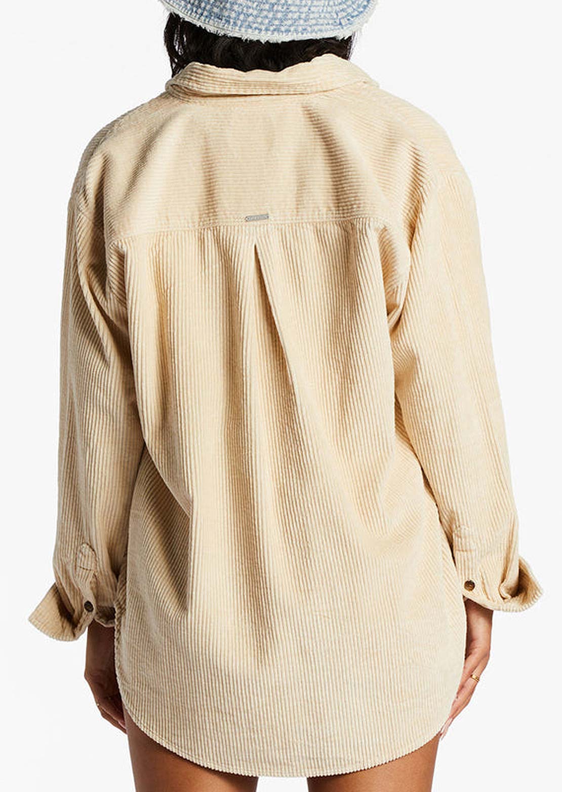 Billabong Women's So Stoked Button Up Shirts Antique White