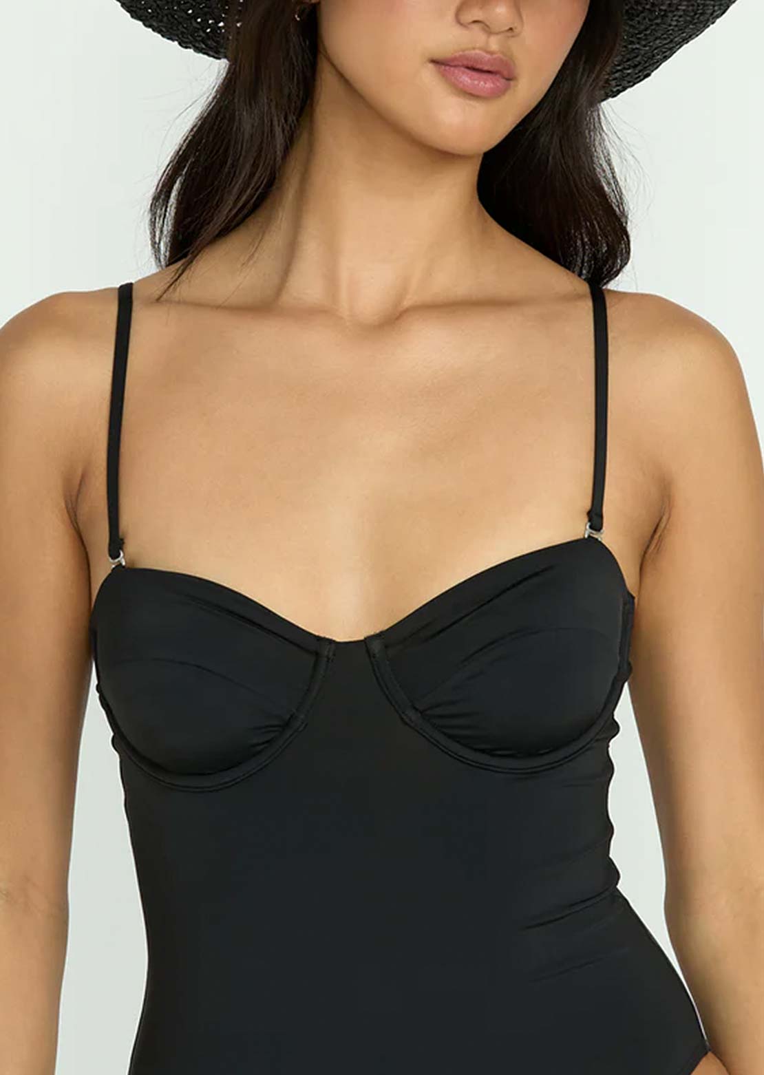 Billabong Women's Sol Searcher Hailey One-Piece Black Pebble