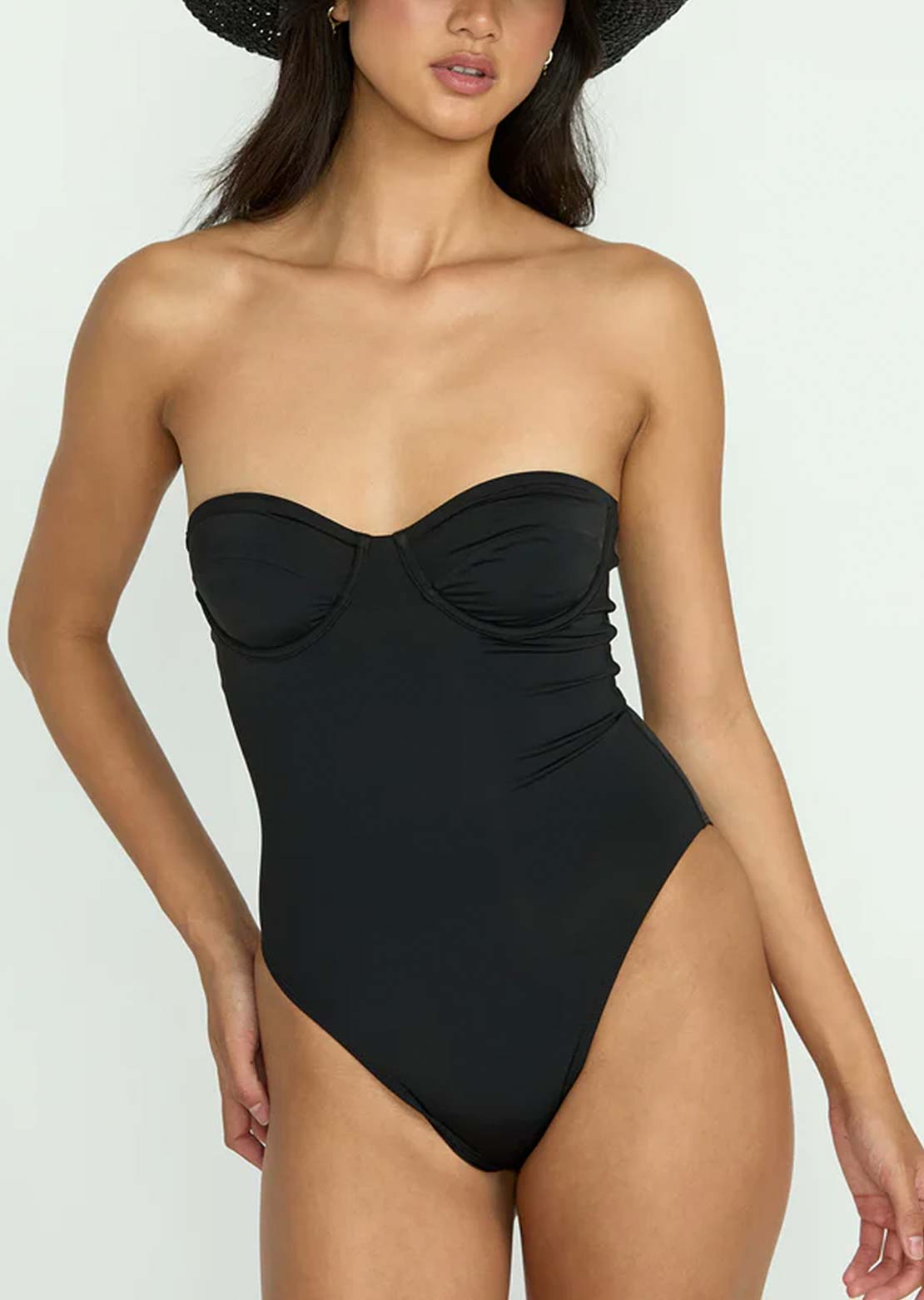 Billabong Women's Sol Searcher Hailey One-Piece Black Pebble