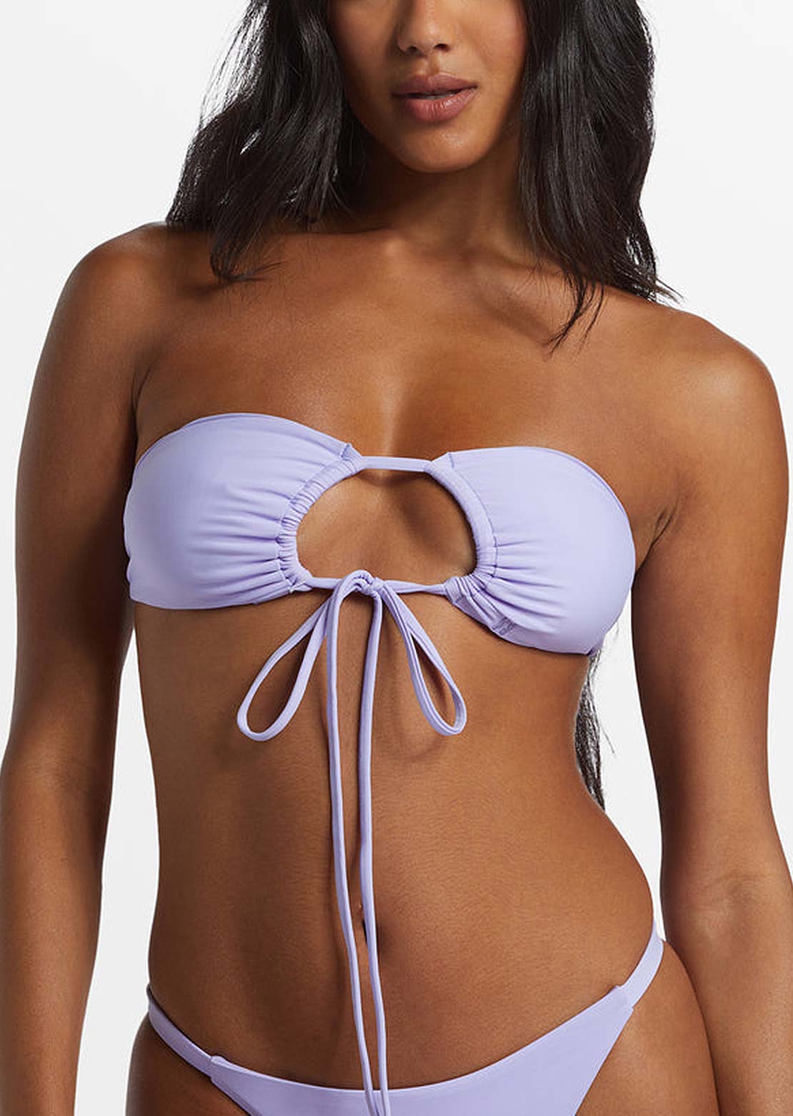 Billabong Women's Sol Searcher Multi Halter Bikini Top Purple Punch