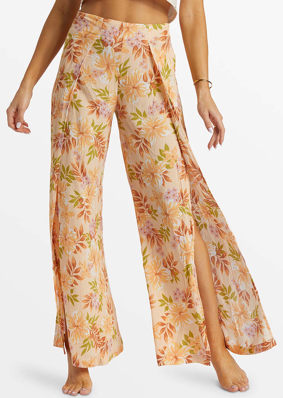 Billabong Women's Split Spirit Pants Peach Whip